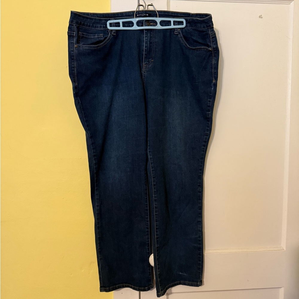 Architect Dark Blue Women's Straight Leg Jeans